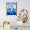 Dolphin - Full Round Diamond Painting