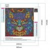 Colorful Cat - Full Round Diamond Painting