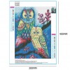 Colorful Owl-Full Round Diamond Painting