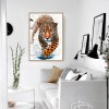 Leopard  - Full Round Diamond Painting