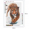 Leopard  - Full Round Diamond Painting