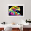 Colorful Eagle - Full Round Diamond Painting