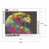 Colorful Eagle - Full Round Diamond Painting