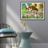 Cow Dog - Full Square Diamond Painting