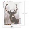 Elk - Full Round Diamond Painting