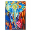 Luminous elephants - Full Round Diamond Painting