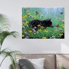 Black Bear -Full Round Diamond Painting