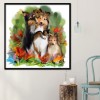 Cute Dogs - Full Round Diamond Painting