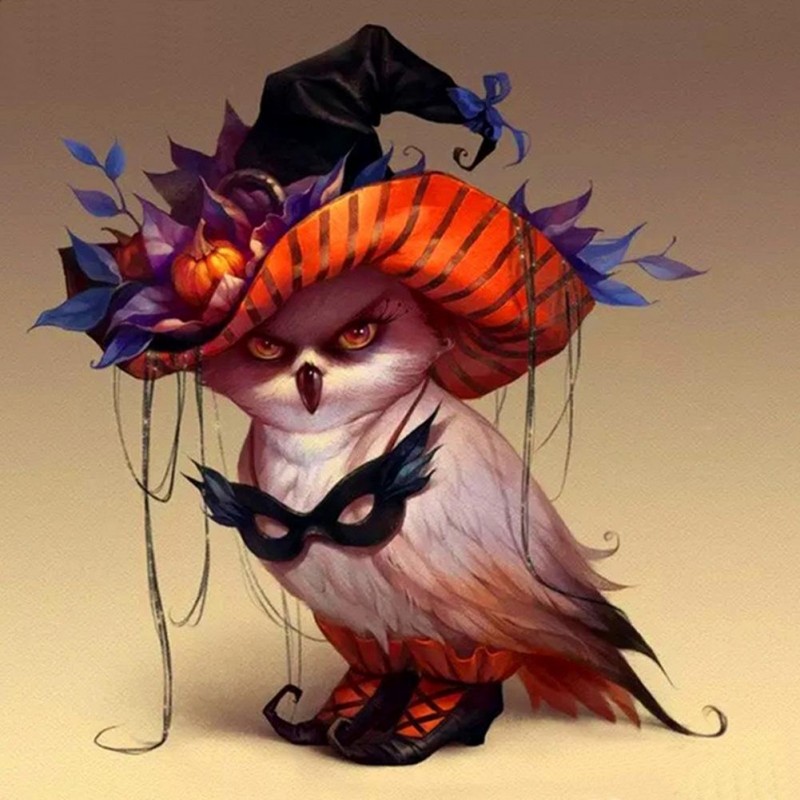 Cool Owl - Full Roun...