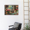 Cats In Desk - Full Square Diamond Painting