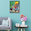 Casual Cat Chicken - Full Round Diamond Painting