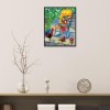 Casual Cat Chicken - Full Round Diamond Painting