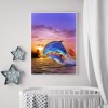 Dolphin - Full Round Diamond Painting