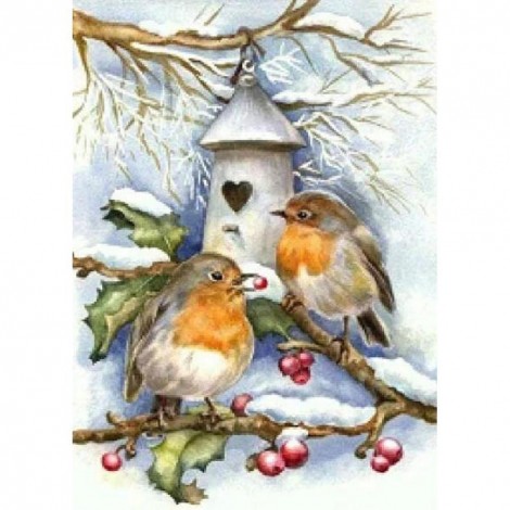 Bird - Full Round Diamond Painting