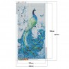 Peacock  - Full Round Diamond Painting(85*45cm)