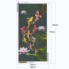 Fish Lotus - Full Round Diamond Painting(85*45cm)