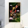Fish Lotus - Full Round Diamond Painting(85*45cm)