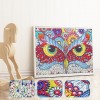 Owl - Crystal Rhinestone Diamond Painting