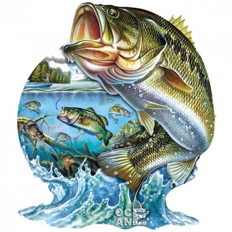 Fish - Full Round Diamond Painting(35*35CM)