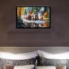Running Horses - Partial Round Diamond Painting