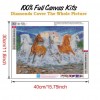 Horses- Full Round Diamond Painting