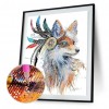 Fox - Crystal Rhinestone Diamond Painting