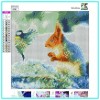 Bird And Squirrel - Full Round Diamond Painting(30*30CM)