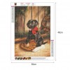 Dog - Full Round Diamond Painting