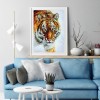 Tiger - Full Round Diamond Painting