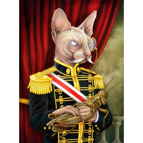 Royal Pet Dogs- Full Round Diamond Painting