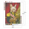 Royal Pet Dogs- Full Round Diamond Painting