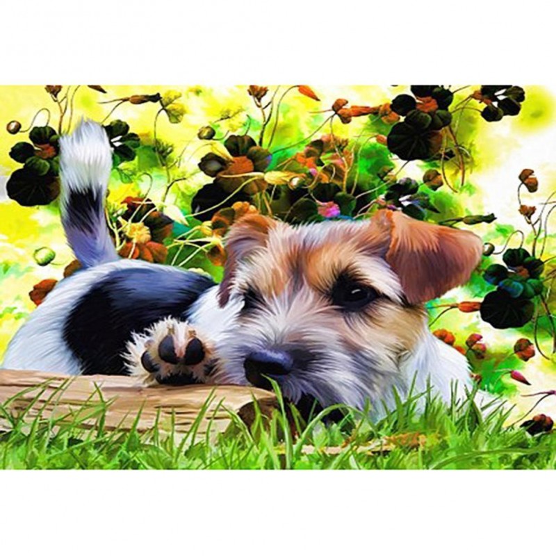 Dog - Full Round Dia...