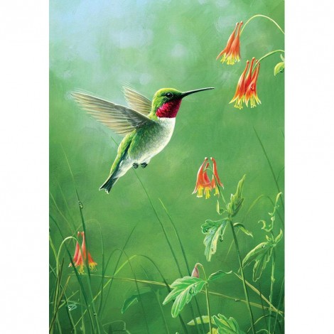 Bird - Full Round Diamond Painting