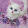 Cute Little Cat - Partial Round Diamond Painting