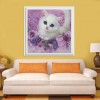 Cute Little Cat - Partial Round Diamond Painting