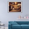 Sleeping Cat - Full Round Diamond Painting