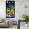 Gold Deer - Full Round Diamond Painting(85*45cm)