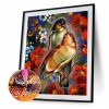 Birds on Flower Branch- Full Round Diamond Painting