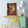 Birds on Flower Branch- Full Round Diamond Painting