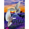Flying Eagle Lavender - Full Round Diamond Painting