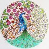 Peacock - Full Round Diamond Painting(30*30cm)