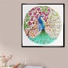 Peacock - Full Round Diamond Painting(30*30cm)