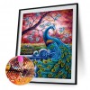 Peacock - Full Round Diamond Painting