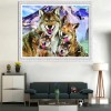 Wolf - Full Round Diamond Painting