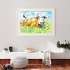 Cattle- Full Round Diamond Painting