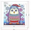 Penguin - Crystal Rhinestone Diamond Painting