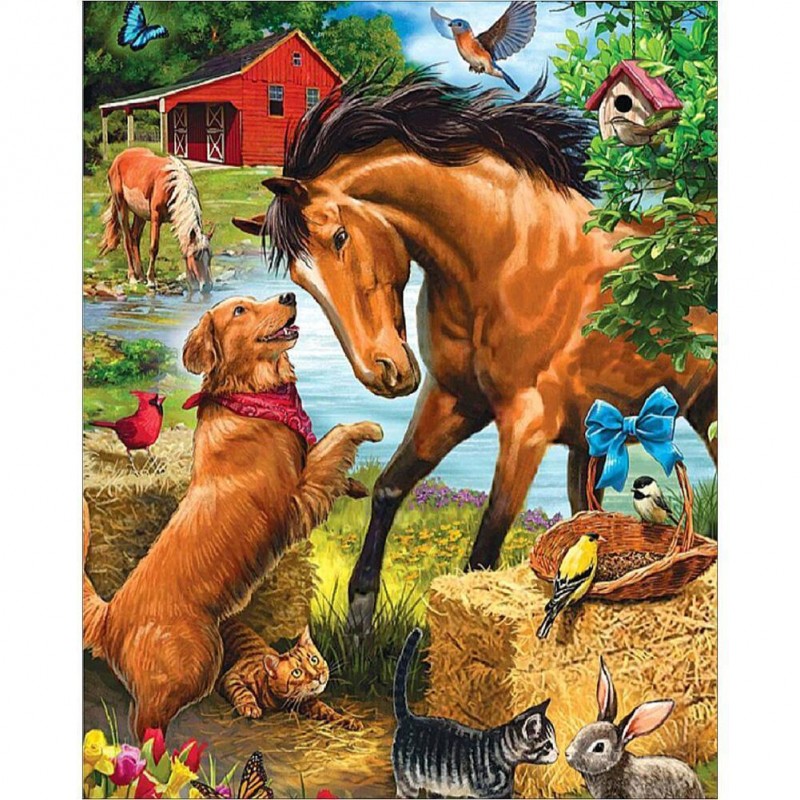 Horse and Dog - Full...