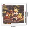 Teddy Family - Full Round Diamond Painting