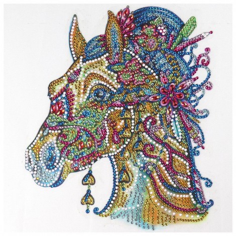 Horse - Crystal Rhinestone Diamond Painting(30*30CM)
