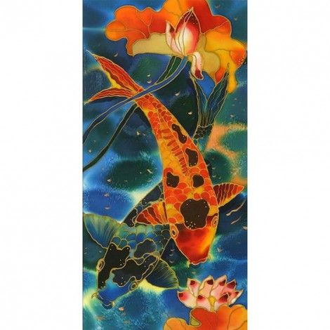 Fish - Full Round Diamond Painting(85*45cm)